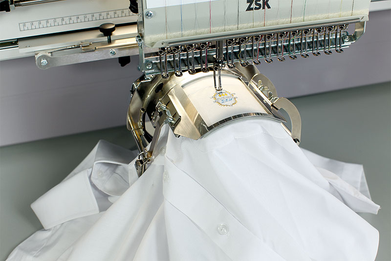 ZSK Two Head Racer Embroidery Machine | German Engineered