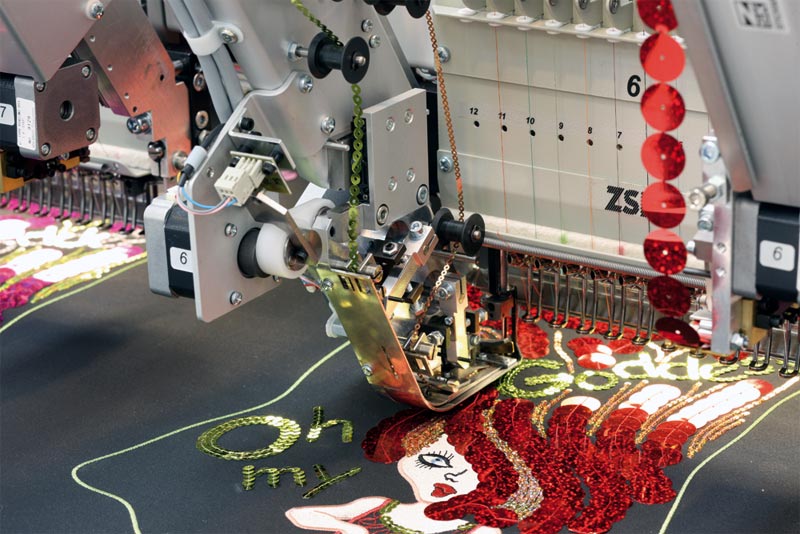 ZSK High Speed Sequins Foot