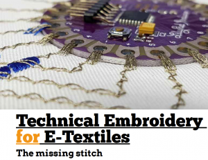 Technical Embroidery for E-Textiles